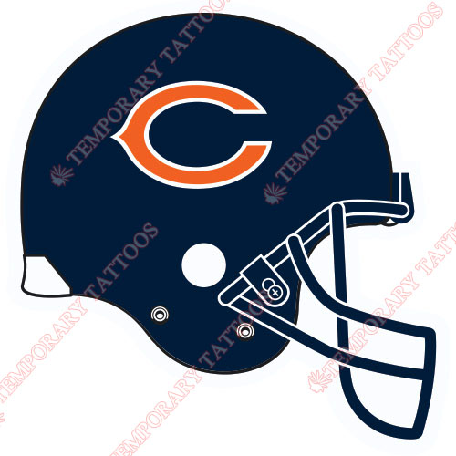 Chicago Bears Customize Temporary Tattoos Stickers NO.459